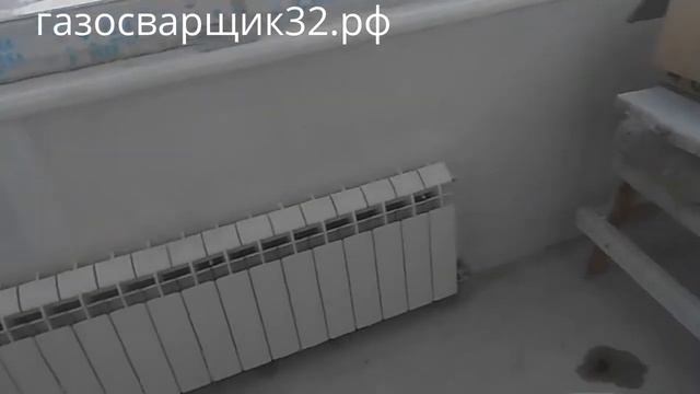 Перенос радиаторов на балкон видео смотреть онлайн