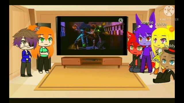 gacha club fnaf react to it's time to die смотреть онлайн