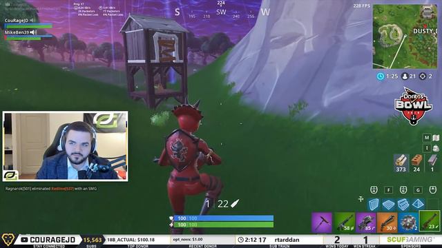 COURAGE GOES ON A FORTNITE DATE! I MET MY FUTURE WIFE! (Fortnite: Battle Royale) смотреть онлайн