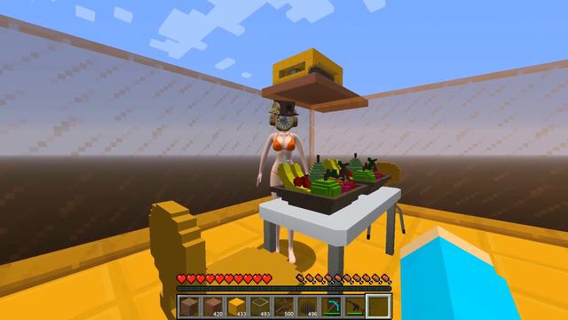 МАЙНКРАФТ НО КЛОКВУМЕН ВЛЮБИЛАСЬ В МЕНЯ НА ОДНОМ БЛОКЕ В МАЙНКРАФТ! КРАСЯ CLOCKWOMAN MINECRAFT смотреть онлайн