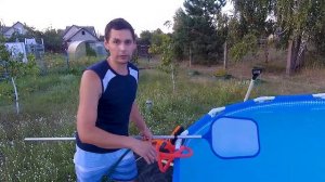 Невероятно простой способ! Как ЛЕГКО почистить каркасный бассейн не сливая воду/ Проверка лайфхака