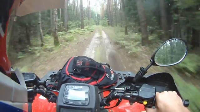 Квадроцикл. Дубасю по лесу. смотреть онлайн