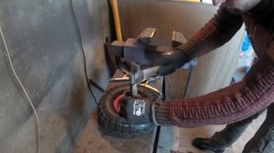 Мотосамокат из бензокосы и болгарки