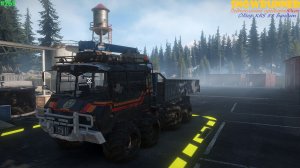 SnowRunner - ПТС 10.3 - Обзор KRS 58 "Бандит" - Юкон - Подтопленные Предгорья - #261