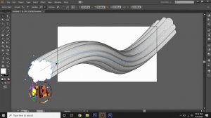 How to use blend tool in adobe illustrator | Create 3d fluid in illustrator | Efficient Atif