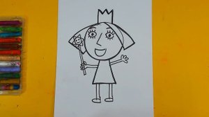Как нарисовать ПРИНЦЕССУ ХОЛЛИ Маленькое Королевство