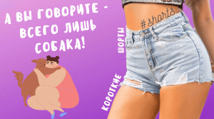 А вы говорите - всего лишь собака!..) #shorts