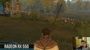 Mount & Blade II: Bannerlord на слабом пк RX550