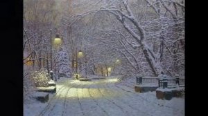 Снег идёт   видео ряд без звука