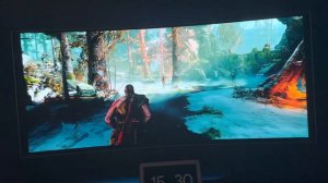 Samsung Odyssey Oled G8: God of war