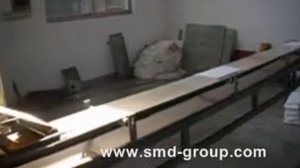 Производство одноразовых простыней.