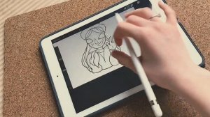 Перерисовываю старую иллюстрацию в Procreate | Speedpaint