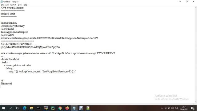 AWS Secrets Manager Using Ansible playbook || Terraform Installation смотреть онлайн