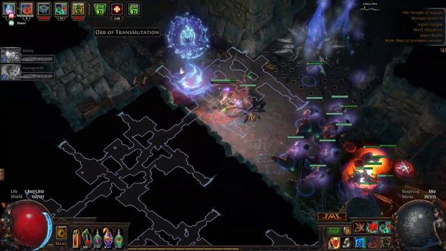 Path of Exile Summoner Witch Atzoatl 3rd Run смотреть онлайн