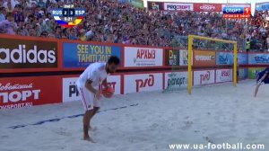 Пляжный футбол. Россия - Испания (2-й тайм)