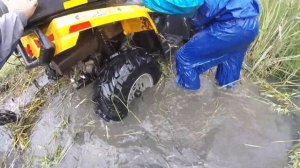 Испытание квадроцикла BRP 400
