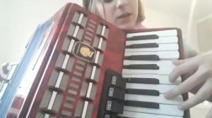 Песня „а я по лугу" на аккордеоне🎵