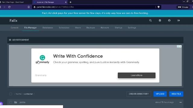 RE-UPLOAD How to make a Free Minecraft Server  247  100 FREE  FalixNodes  Still working