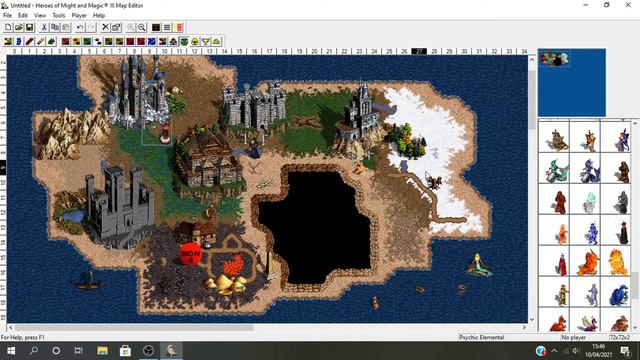Gameplay ITA "Heroes of might and magic 3" Ep. 6 Il Map Editor