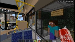 ПОЕЗДКА НА АВТОБУСЕ ЛИАЗ 5292-71 МАРШРУТ 32 В ГОРОДЕ ВОСЬМИГОРСК-ВЕНЬСКОЙ В МАЙНКРАФТЕ!!!