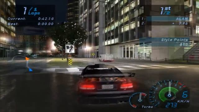 Need For Speed: Underground - Race #78 - Friends Are Easy To Make, And Easier To Lose (Sprint) смотреть онлайн