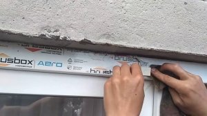 Как снять старую плёнку с рамы окна ПВХ