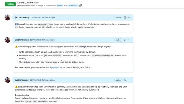 Shift - Upgrading Confident Laravel to Laravel 9 смотреть онлайн