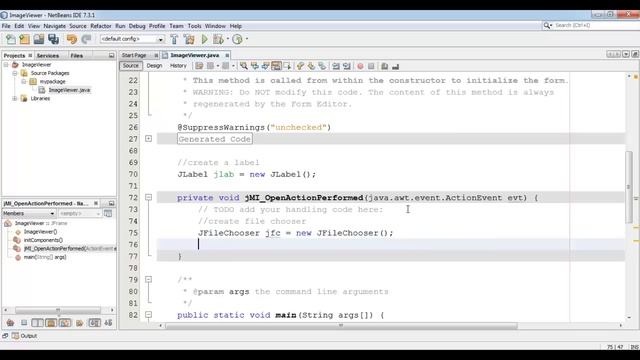 Java | ImageViewer in Java Swing смотреть онлайн