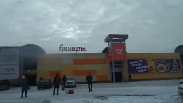 Караганда | по пр. Бухар-Жырау от рынка Шығыс до Нового рынка (Алтын-Арба) на автобусе