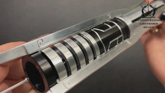 Демонстрация рукоятки светового меча Prodigal Knight lite | WarSabers - Световые мечи "Ученик" смотреть онлайн