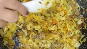 Домашние ПИРОЖКИ С КАПУСТОЙ на сковороде +ВКУСНАЯ НАЧИНКА для пирожков из Капусты