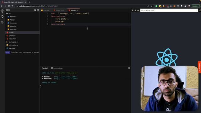 Build *any* full-stack project without leaving your browser? ?