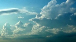 Разрушение дождевого облака к северо-западу от города Вязники 02.08.2023