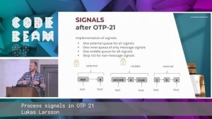 Lukas Larsson - Process signals in OTP 21 | Code BEAM SF 19