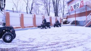 Отжигаем на квадроциклах KAZUMA 500cc и JINLING 200cc