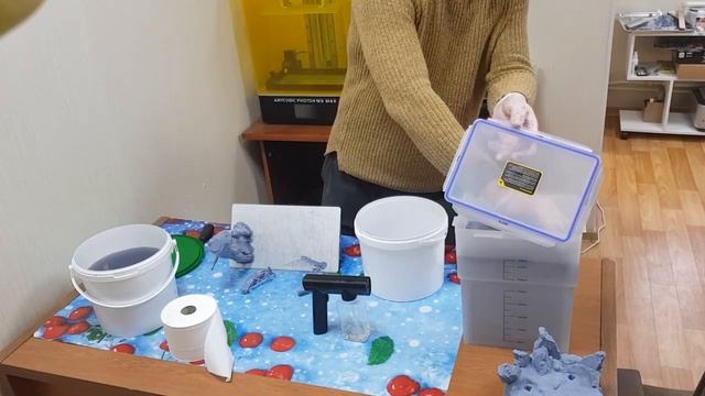 Очистка стола для 3D. принтера смотреть онлайн