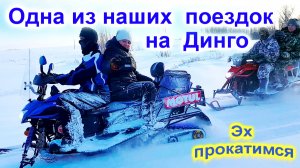 Динго Т150, Т180. Январская поездка с друзьями.