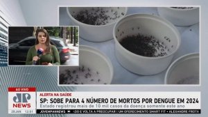 Número de mortos pela dengue sobe para quatro em São Paulo