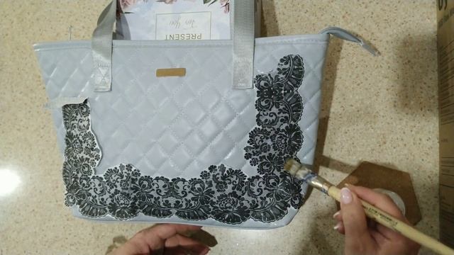 Декупаж на сумке из Fix PRICE! смотреть онлайн