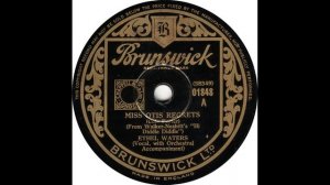 Ethel Waters - Miss Otis Regrets(1934)