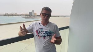 HAMPTON BY HILTON MARJAN ISLAND. Обзор отеля. Пляж, номера, питание, напитки.Отдых в ОАЭ летом. 4K