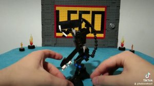 Lego Самоделка боевого робота Чужого!