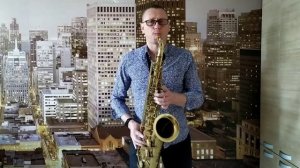 "Aqua de Beber" sax cover, саксофон кавер, саксофонист Иван Головкин