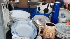 Посуда СССР на рынке Юность 30.09.2022 г. Киев.