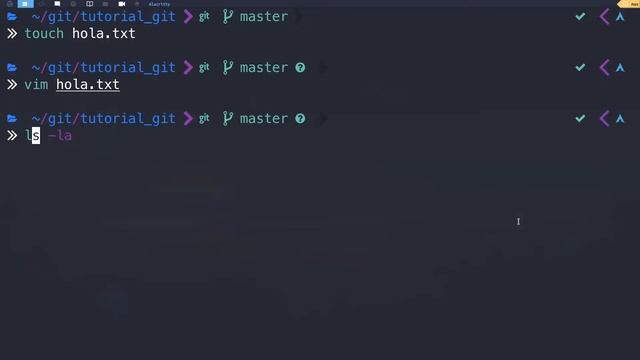 6.2 Git Init y el Primer Commit смотреть онлайн
