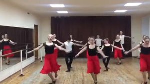 Польский танець "Краковяк"(Нст-2 курс, І семестр)