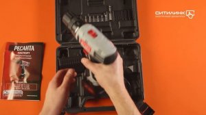 Обзор дрели-шуруповерта РЕСАНТА ДА-24-2ЛК | Ситилинк