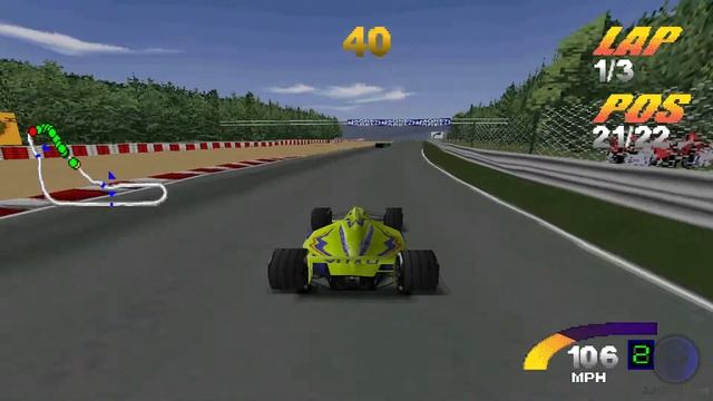 Monaco Grand Prix Racing Simulation 2 - ps1