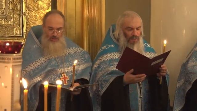 Трансляция всенощного бдения в соборе Казанской иконы Божией Матери