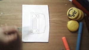 Как нарисовать ниву 4×4. Лада 2100,